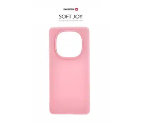 SWISSTEN SOFT JOY pouzdro pro XIAOMI REDMI NOTE 14 PRO 5G růžová
