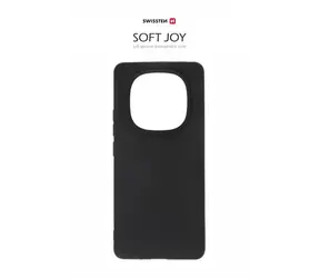 SWISSTEN SOFT JOY pouzdro pro XIAOMI REDMI NOTE 14 PRO PLUS 5G černá