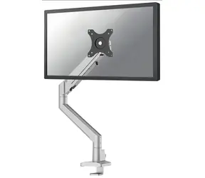 Neomounts TIS DS70-250SL1 stříbrná / stolní držák pro monitor / velikost 17-35" / VESA 75x75 - 100x100 / nosnost 9 kg