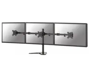 Neomounts TIS FPMA-D550DD3BLACK / stolní stojan pro 3 monitory  / velikost 13-27" / VESA 75x75 - 100x100 / nosnost 21 kg