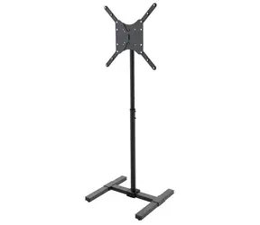 Neomounts BOS NS-FS100BLACK / podlahový  stojan / velikost 10-55" / VESA 75x75 - 400x400 / nosnost 20 kg
