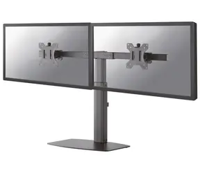 Neomounts TIS FPMA-D865DBLACK / stolní držák pro 2 monitory  / velikost 10-27" / VESA 75x75 - 100x100 / nosnost 6 kg