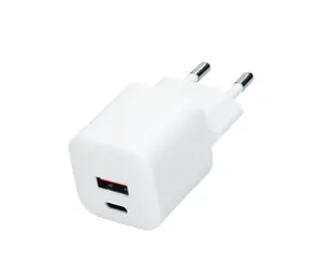 Solight DC77 / rychlonabíječka / USB-C + USB-A / 20W / PD fast charger