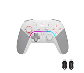 A4tech Bloody GPW70 bílá / Gamepad / PS3 / PC / Switch / Android / 2.4GHz / USB-C