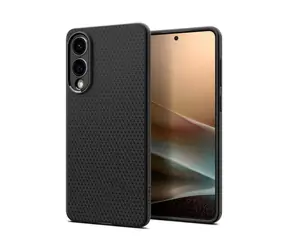 Spigen Liquid Air ochranný kryt pro Samsung Galaxy S25 Edge matte black