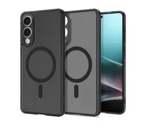 Spigen Ultra Hybrid MagSafe ochranný kryt pro Samsung Galaxy S25 Edge frost black