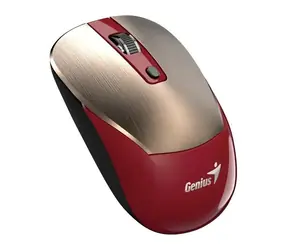 Genius NX-7125 zlato-červená / Optická bezdrátová myš / 1200 dpi / Copilot / 4 tlačítka