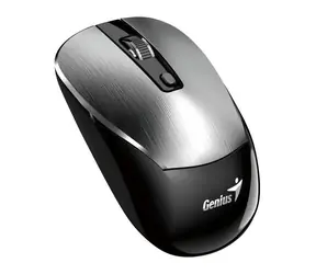 Genius NX-7125 stříbrná / Optická bezdrátová myš / 1200 dpi / Copilot / 4 tlačítka