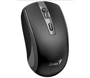 Genius ECO-8150 černo-šedá / Optická bezdrátová myš / 1200 dpi / Copilot / 4 tlačítka / dobíjecí