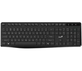 Genius KB-7200 černá / Bezdrátová klávesnice / USB 2.4 GHz / Copilot / CZ+SK layout