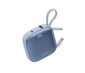 Energea GoPower Fusion powerbanka modrá / 10000mAh / 1x USB-C / 1x Lightning