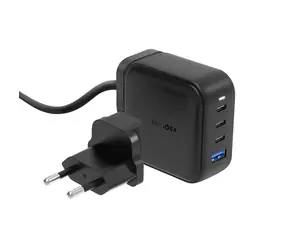 Energea TravelHub GAN100 síťový adaptér černá / 100W / 3x USB-C & 1x USB-A