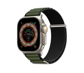 SKINARMA KOBU řemínek pro Apple Watch Ultra 49 mm & Apple Watch 45/44/42 mm olivová