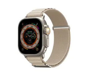 SKINARMA KOBU řemínek pro Apple Watch Ultra 49 mm & Apple Watch 45/44/42 mm béžová