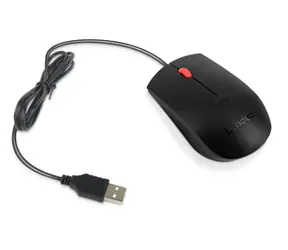Lenovo Fingerprint Biometric USB Mouse Gen 2 černá / Drátová myš / 1600 DPI / USB-A