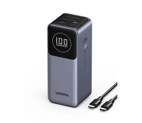 UGREEN 35526B Powerbanka s rychlým nabíjením / 12000mAh / 100W / 1x USB-A / 1x USB-C