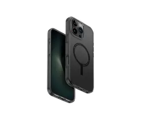 UNIQ Clario MagClick ochranný kryt na Apple iPhone 16 Pro Max šedá