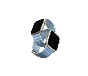 UNIQ Revix Premium Edition Reversible Magnetic řemínek pro Apple Watch 41 & 40 & 38 mm - ARCTIC (modrá)