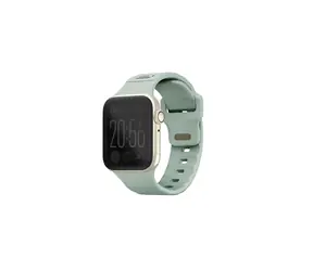 UNIQ Stride FKM řemínek pro Apple Watch 42 & 41 & 40 mm - ICEPLANT GREEN (zelená)