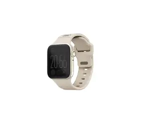 UNIQ Stride FKM řemínek pro Apple Watch 42 & 41 & 40 mm - PALE KHAKI (khaki)