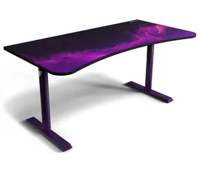 AROZZI ARENA Gaming Desk Deep Purple Galaxy / Herní stůl / D:160cm / Š:82cm / V:71cm