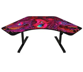 AROZZIl ARENA ANGELO Crawling Chaos / Herní stůl / rohový / dračí design / D:225cm / Š:102cm / V:71cm-81cm