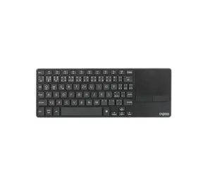 Rapoo E2810M multi-mode černá / bezdrátvá klávesnice / 2.4GHz / BT 4.0 & 5.0 / ultra-tenká / 2x AAA baterie