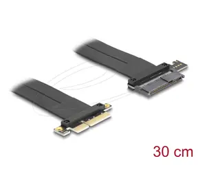Delock Riser Card PCI Express 3.0 x4 samec to U.2 SFF-8639 SSD / 30cm