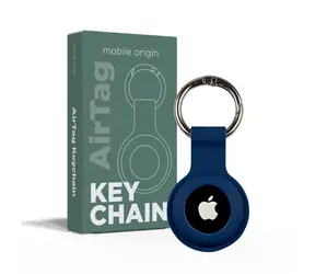 Mobile Origin AirTag KeyChain modrá / Klíčenka