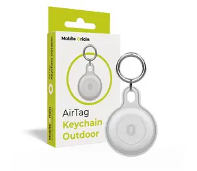 Mobile Origin AirTag Outdoor KeyChain bílá / Klíčenka
