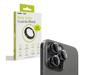 Mobile Origin Easy Lens guards ochranné sklo na objektiv pro Apple iPhone 15 Pro/15 Pro Max černá