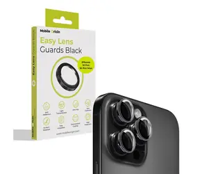 Mobile Origin Easy Lens guards ochranné sklo na objektiv pro Apple iPhone 16 Pro/16 Pro Max černá