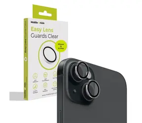 Mobile Origin Easy Lens guards ochranné sklo na objektiv pro Apple iPhone 15/15 Plus čirá