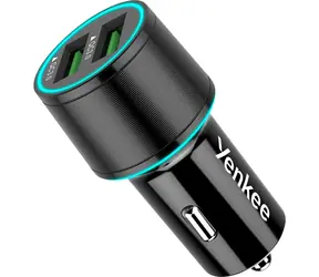 YENKEE YAC 2136 USB černá / autonabíječka / 2x USB-A / QC 3.0 / 36W
