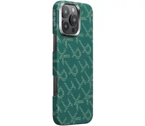 Pitaka Tactile Woven Case ochranný kryt pro Apple iPhone 16 Pro zelená