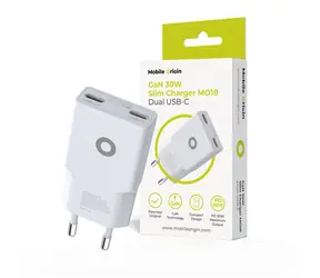 Mobile Origin GaN 30W Slim Charger MO18 / Nabíječka / Dual USB-C