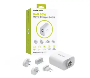 Mobile Origin GaN 30W Travel Charger MO14 / Cestovní nabíječka / EU | USA | UK | AUS