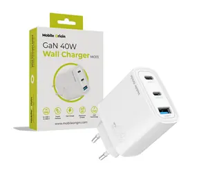 Mobile Origin GaN 40W Wall Charger MO13  / Nabíječka / 1x USB-A + 2x USB-C