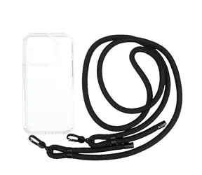 Mobile Origin Lanyard Case zadní kryt pro Apple iPhone 14 Pro čirá