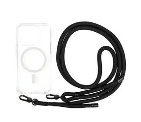 Mobile Origin Lanyard MagSafe Case zadní kryt pro Apple iPhone 14 Pro čirá