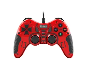 Genesis Mangan 200 červená / Gamepad / USB / Vibrace