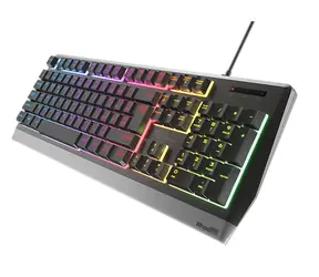 Genesis Rhod 300 RGB černá / Podsvícená klávesnice / USB