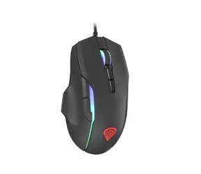 Genesis Xenon 220 černá / herní optická myš / 12800 DPI / 7 tlačítek / USB