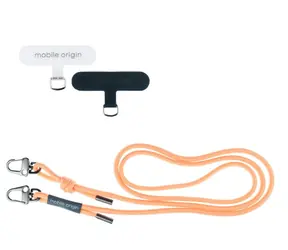 Mobile Origin Lanyard rope 6 mm šňůrka broskvová / 82 - 163cm
