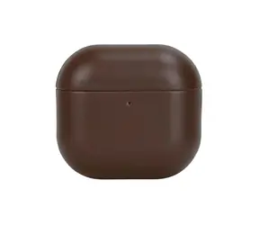Mobile Origin Leather Case kožené pouzdro pro Apple AirPods 4 hnědá