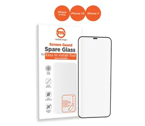 Mobile Origin Orange Screen Guard Spare Glass pro Apple iPhone 11 Pro/XS/X / náhradní sklo pro instalační sadu