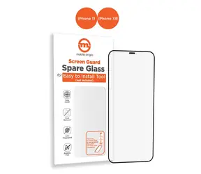 Mobile Origin Orange Screen Guard Spare Glass Apple iPhone 11/XR / náhradní sklo pro instalační sadu