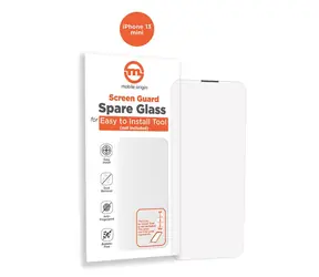 Mobile Origin Orange Screen Guard Spare Glass Apple iPhone 13 mini / náhradní sklo pro instalační sadu