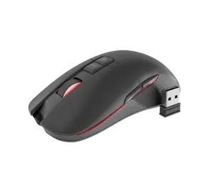 Genesis Zircon 330 černá / herní optická myš / 3200 DPI / 7 tlačítek / USB