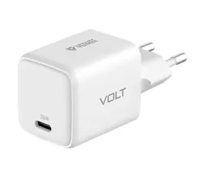 YENKEE YAC G35 VOLT bílá / Nabíječka / USB-C / 35W / PD 3.0 / QC 4.0+